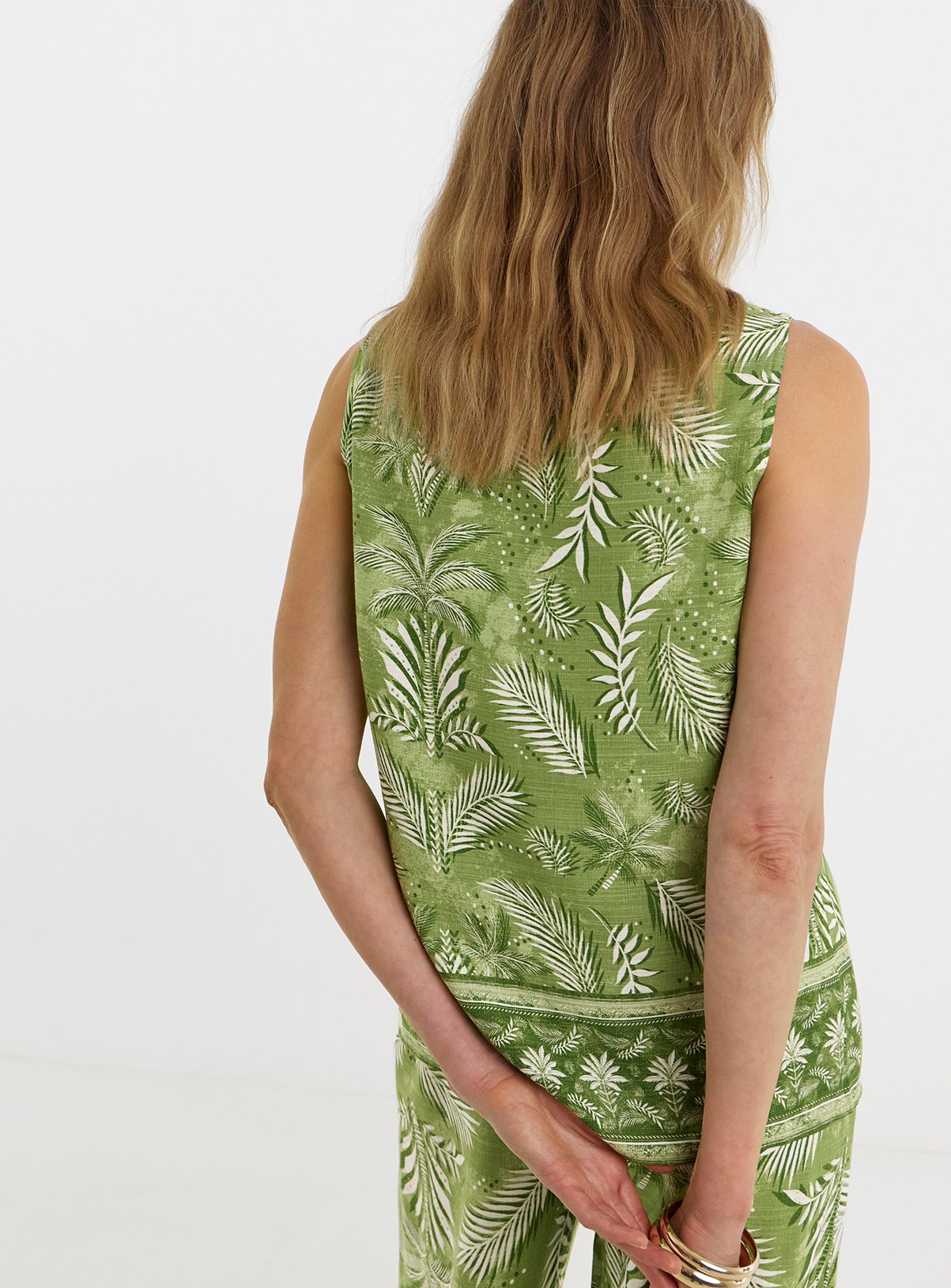 JD WILLIAMS Linen Mix Shell Top 32 - Image 2 thumbnail